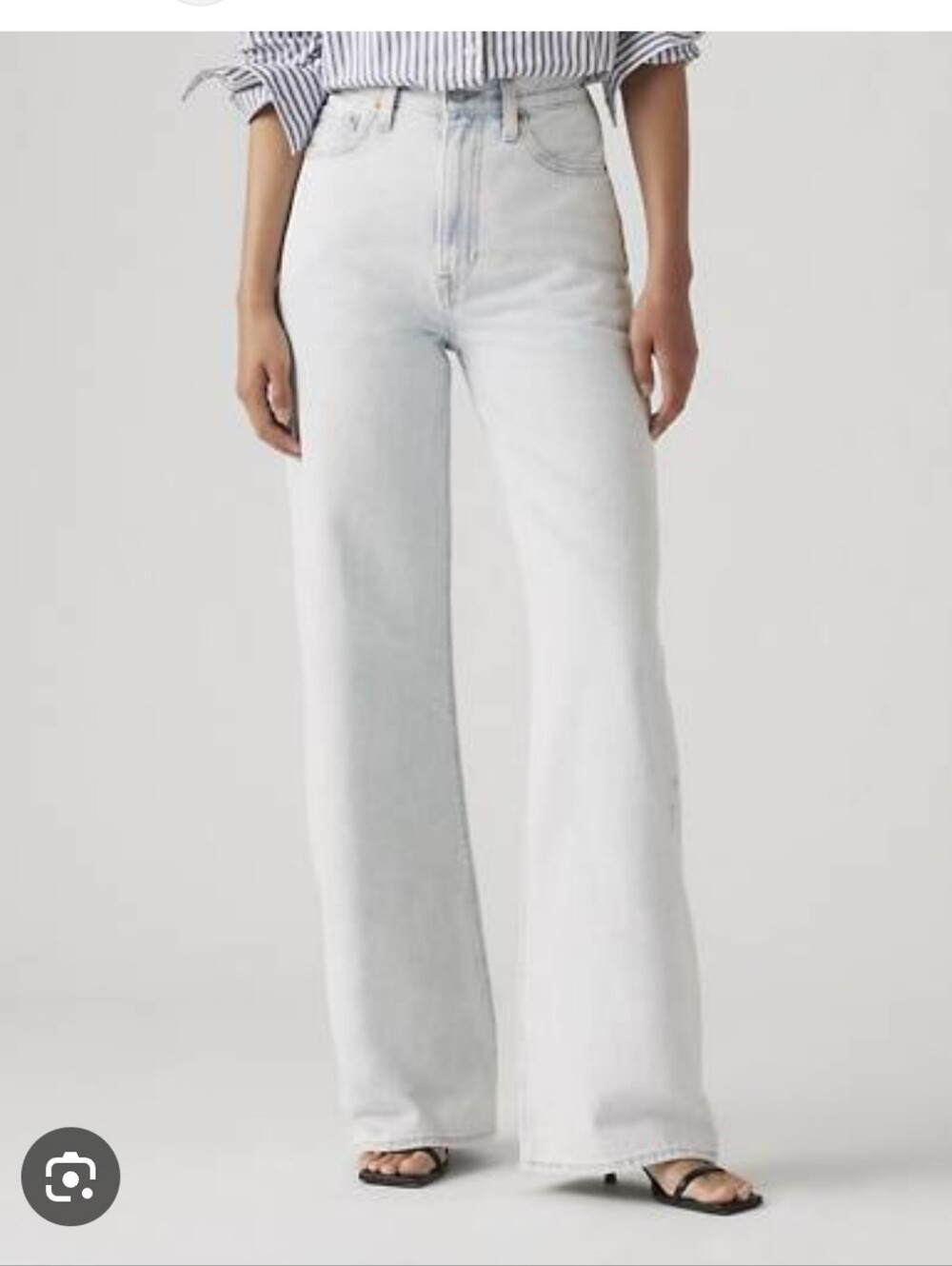 Levis ribcage wide leg jeans Sz 29